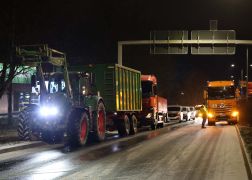 Unangemelde Strassenblockaden In Jena 12